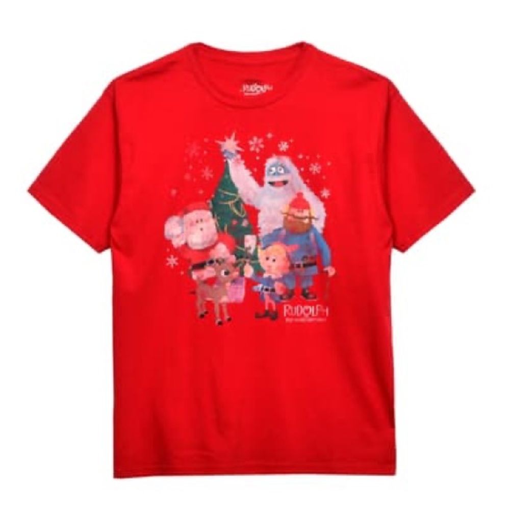 Red Rudolph Christmas tee #ChristmasVibes